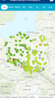 Jakość powietrza w Polsce screenshot 8