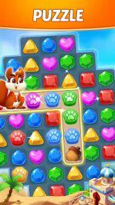 Jewel Blast Time - Match 3 screenshot