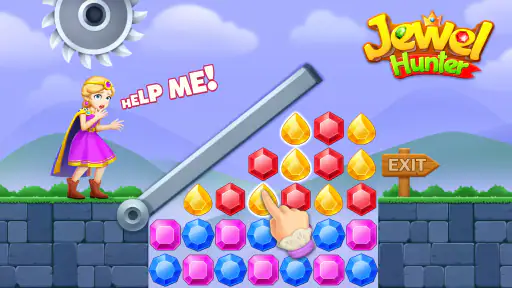 Jewel Hunter - Gry Offline screenshot