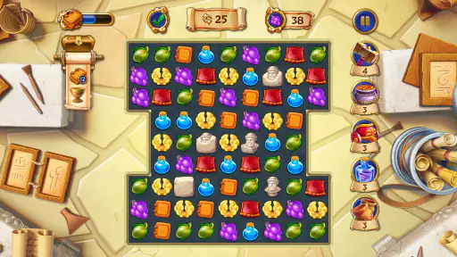 Jewels of Rome: Gems Puzzle screenshot