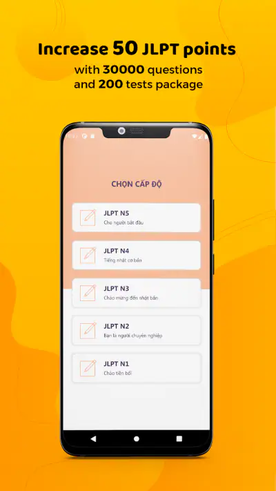 JLPT Test N5 N4 N3 N2 N1 screenshot 1