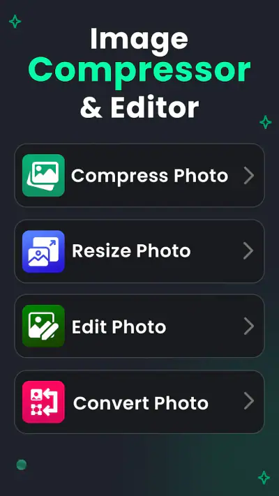 JPEG Image Compressor & Resize screenshot 1