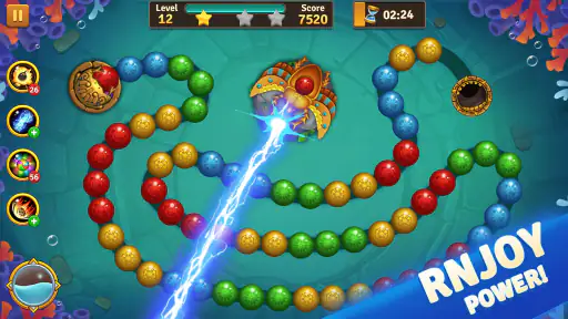 Jungle Marble Blast screenshot