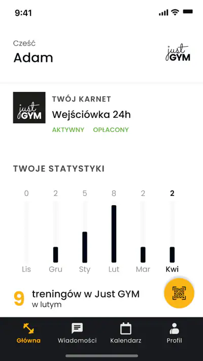 Just GYM screenshot 1