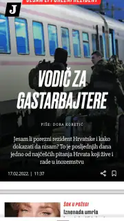 Jutarnji list screenshot 1