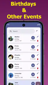 Kalendarz: Imieniny i Wydarzeń screenshot