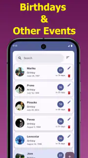 Kalendarz: Imieniny i Wydarzeń screenshot 3