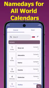 Kalendarz: Imieniny i Wydarzeń screenshot