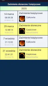 Kalendarz księżycowy screenshot
