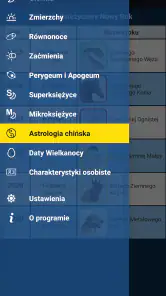 Kalendarz księżycowy screenshot