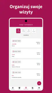 Kalendarz Manicure – AppNail screenshot 1