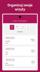 Kalendarz Manicure – AppNail screenshot
