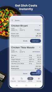 Kalkulator Kosztów Żywności screenshot