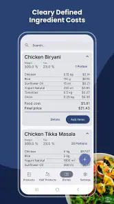 Kalkulator Kosztów Żywności screenshot