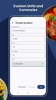 Kalkulator Kosztów Żywności screenshot 5