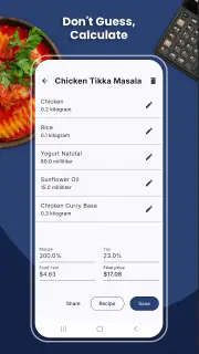 Kalkulator Kosztów Żywności screenshot 6