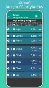Kalkulator zakupów screenshot