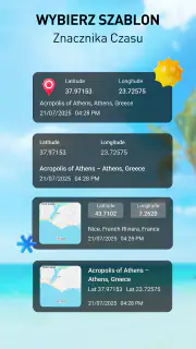 Kamera Map GPS, Znacznik Czasu screenshot 2
