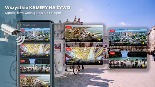 Kamera na żywo — widok ulicy screenshot