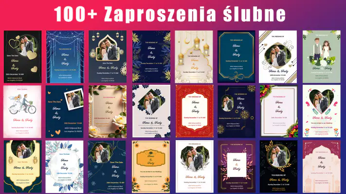 Karta Zaproszenia ślubne screenshot 1