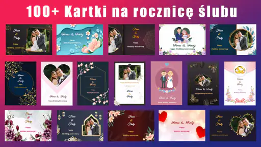 Karta Zaproszenia ślubne screenshot