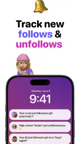 Katch: Recent Follow Tracker screenshot