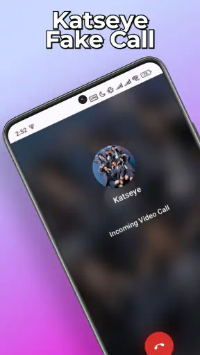 Katseye Fake Video Call & Chat screenshot 1