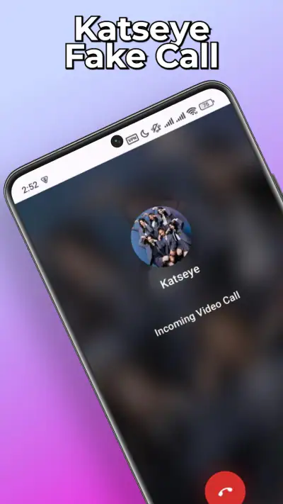 Katseye Fake Video Call & Chat screenshot 1