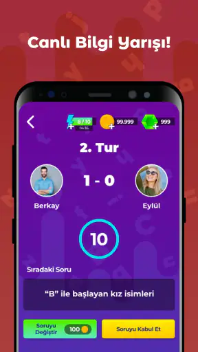 Kelime Savaşı - Mynet screenshot 1