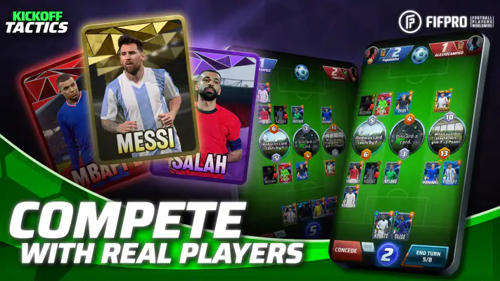 Kickoff Tactics: Football CCG screenshot 1