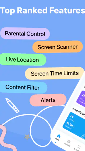 KidsNanny Parental Control App screenshot 1