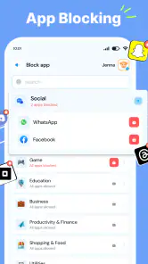 KidsNanny Parental Control App screenshot