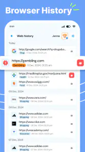 KidsNanny Parental Control App screenshot