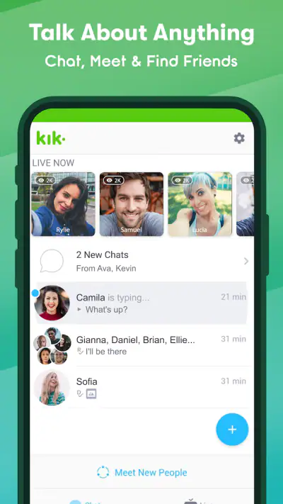 Kik — Messaging & Chat App screenshot 1