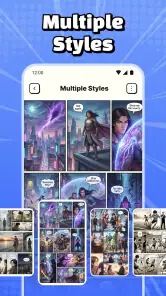 Koma - AI Manga & AI Comics screenshot