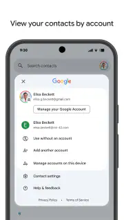 Kontakty screenshot 3