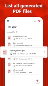 Konwerter PDF - Obraz na PDF screenshot
