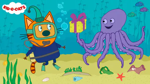 Kot-o-ciaki: Urodziny dzieci screenshot