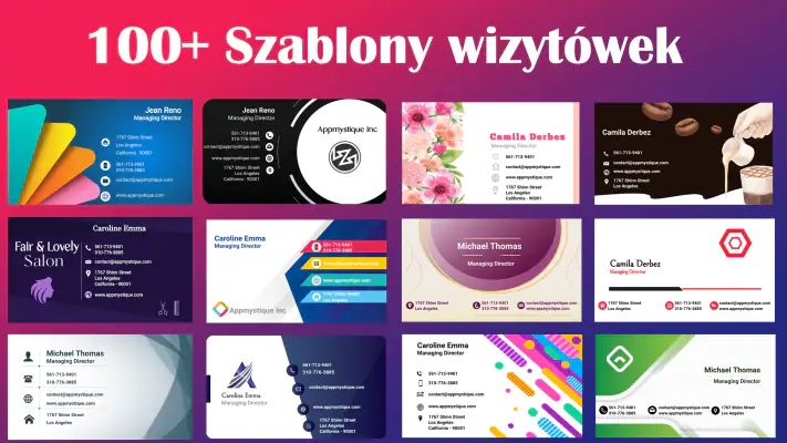 Kreator wizytówek screenshot 1