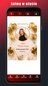 Kreator Zaproszeń screenshot
