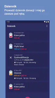Krwiodawca screenshot 2