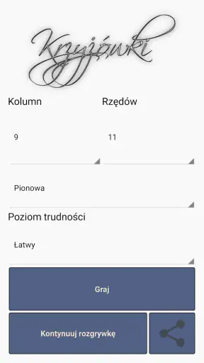 Krzyżówki po polsku screenshot 1