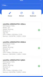 kubenav - Kubernetes Dashboard screenshot 2