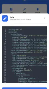 kubenav - Kubernetes Dashboard screenshot