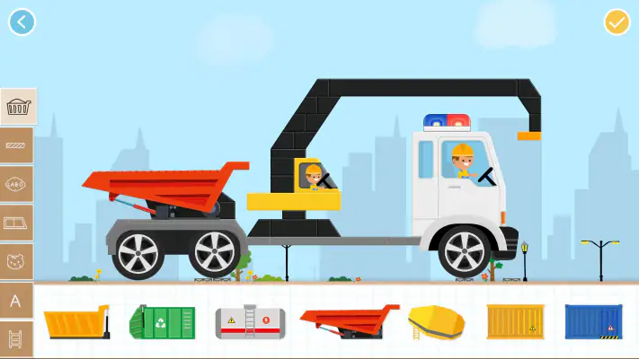 Labo Brick Car2 Kid Gra screenshot 1