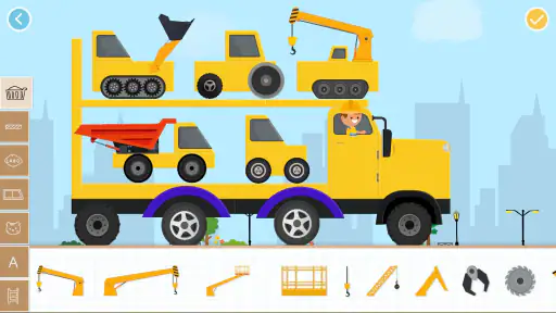 Labo Brick Car2 Kid Gra screenshot