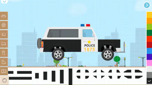 Labo Brick Car2 Kid Gra screenshot