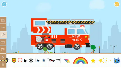 Labo Brick Car2 Kid Gra screenshot