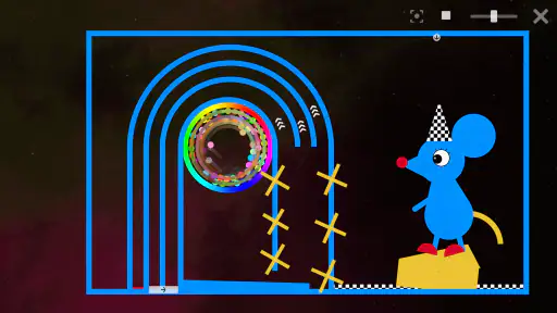Labo Wyścig kulek marmurowych screenshot