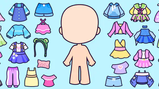 Lalki Chibi - Gry Dziewcząt screenshot